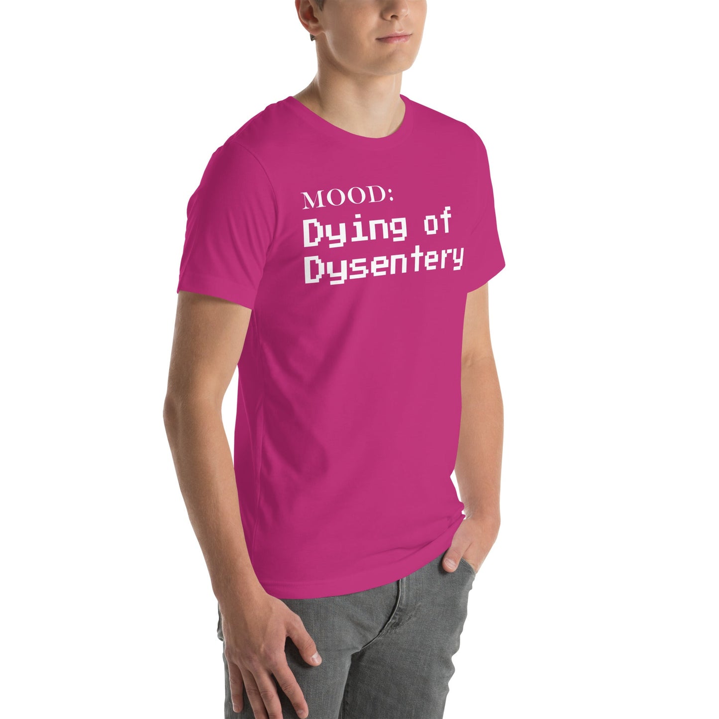 Dying of Dysentery in White - Mood Gear