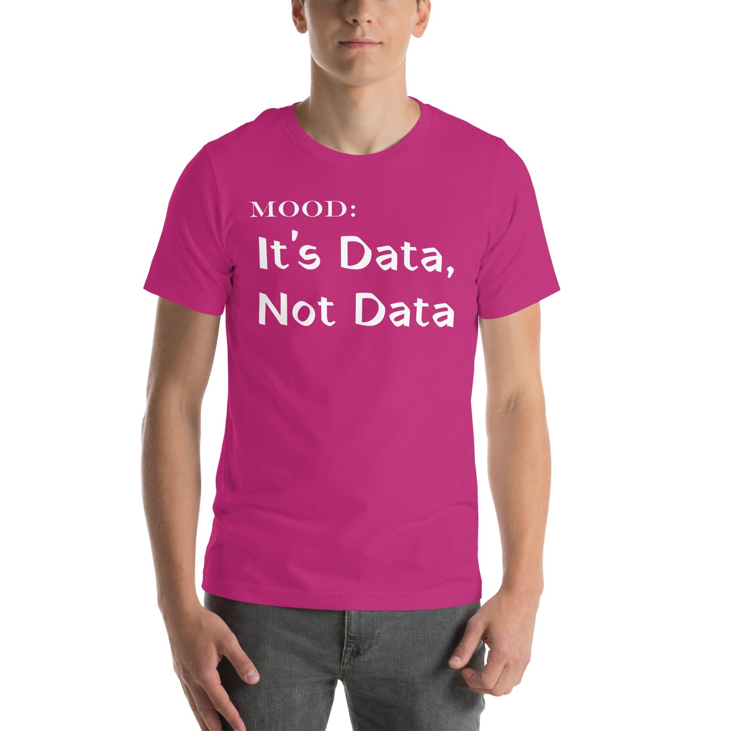 It's Data, Not Data in White - Mood Gear