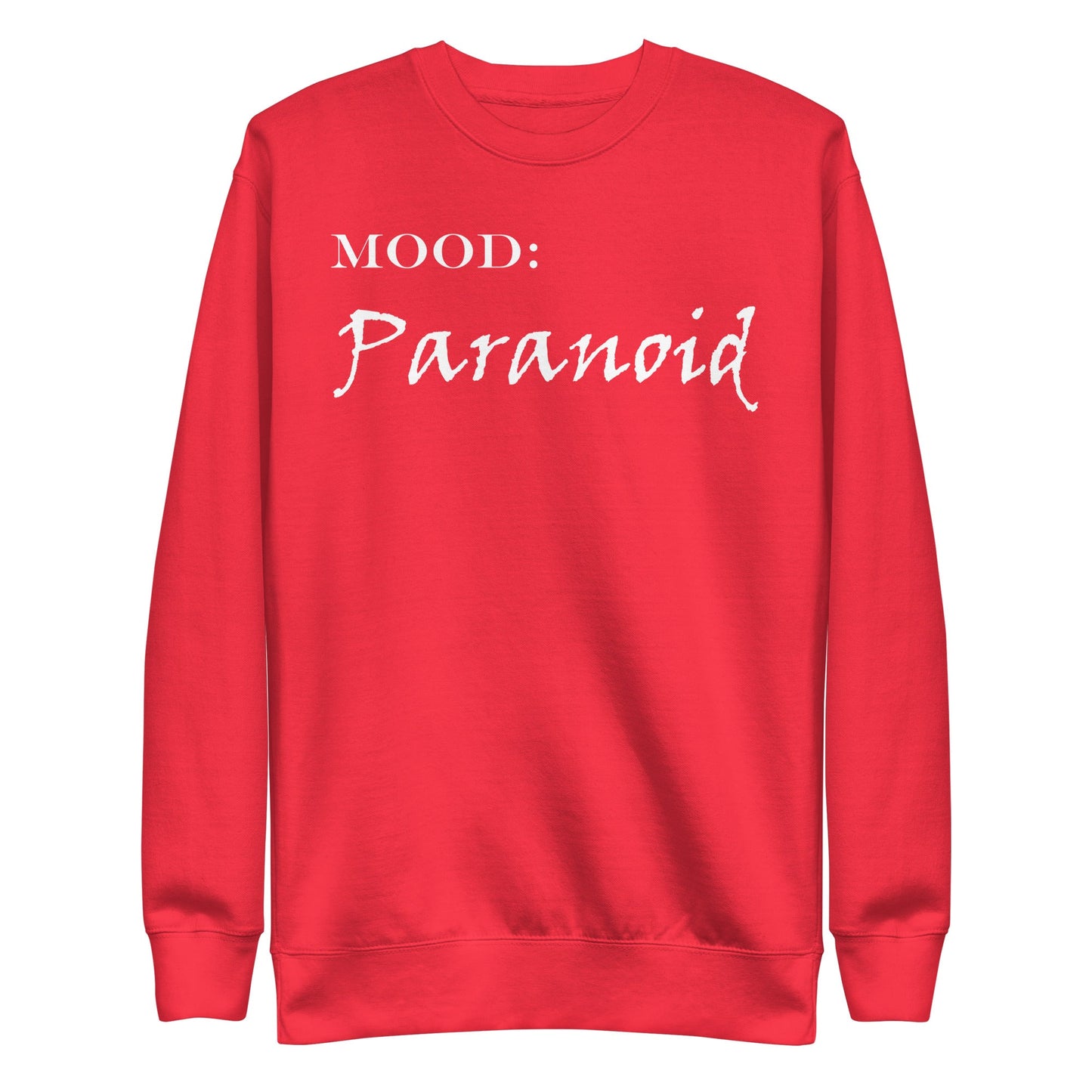 Paranoid in White - Mood Gear