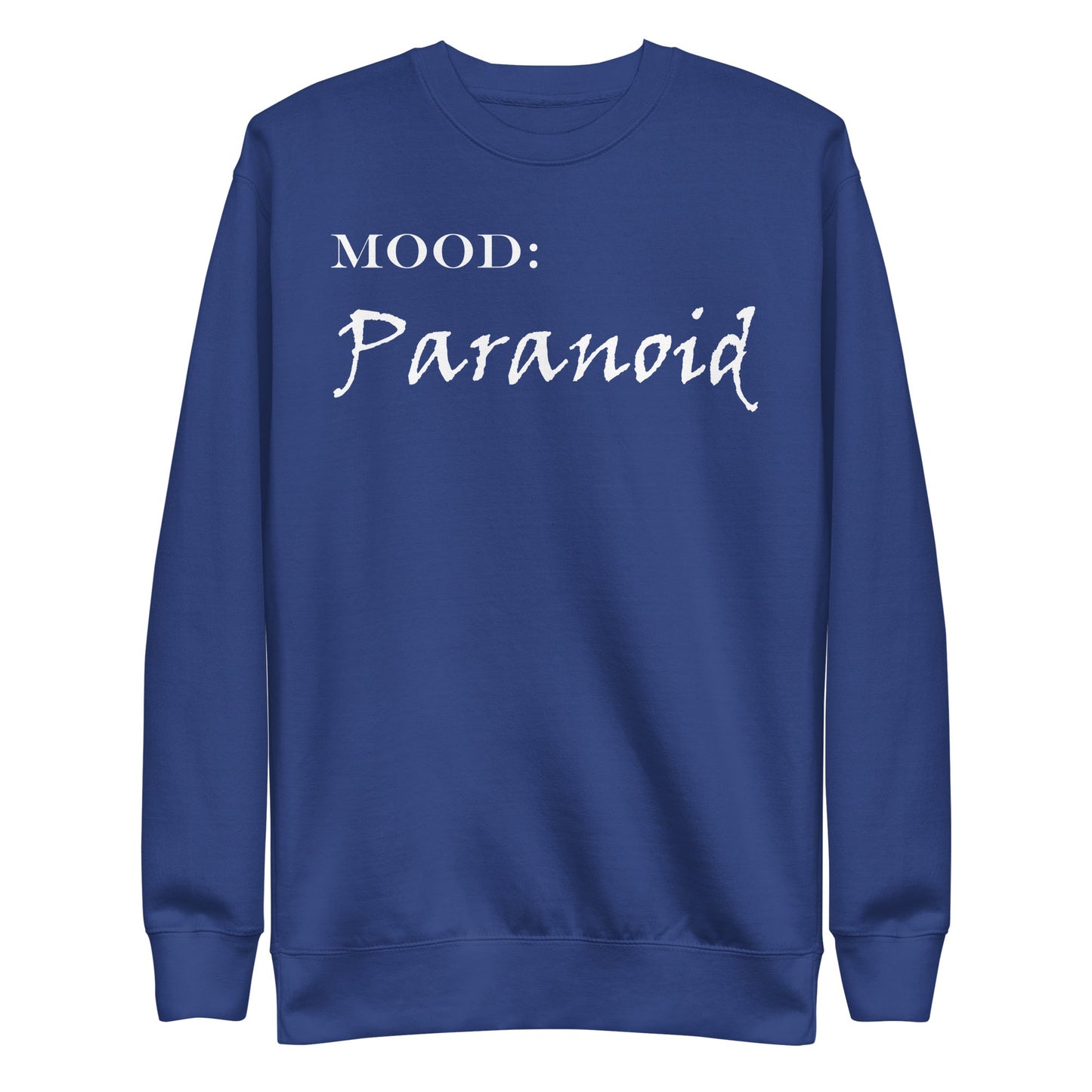 Paranoid in White - Mood Gear