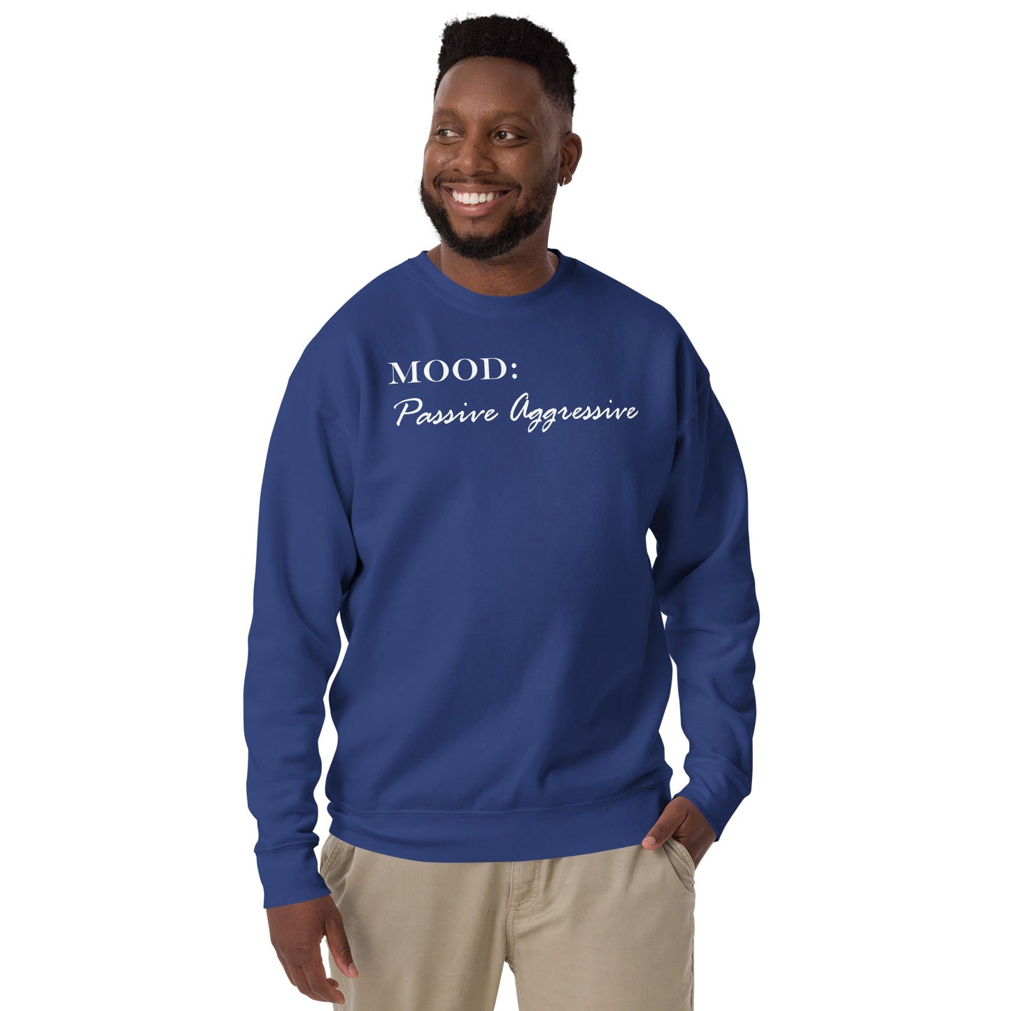 Passive Aggressive in White - Mood Gear