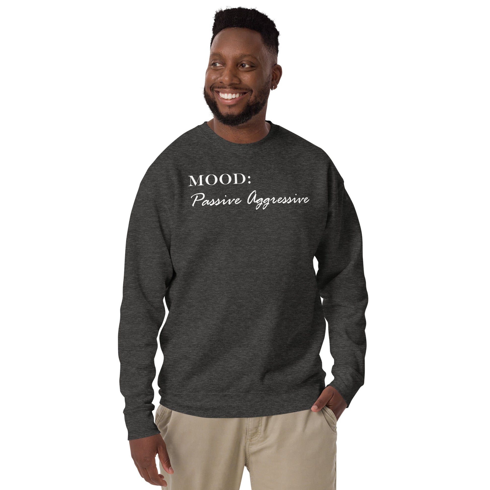 Passive Aggressive in White - Mood Gear