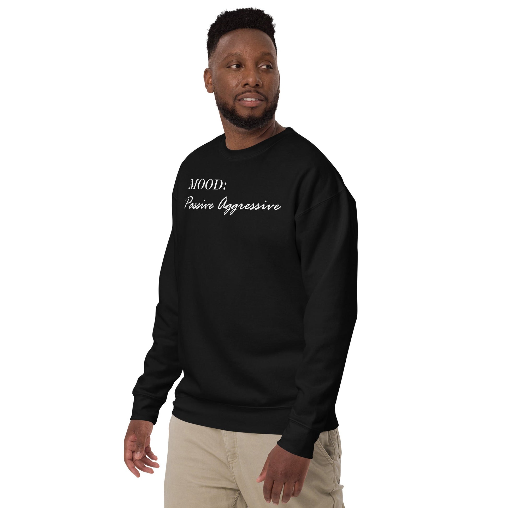 Passive Aggressive in White - Mood Gear