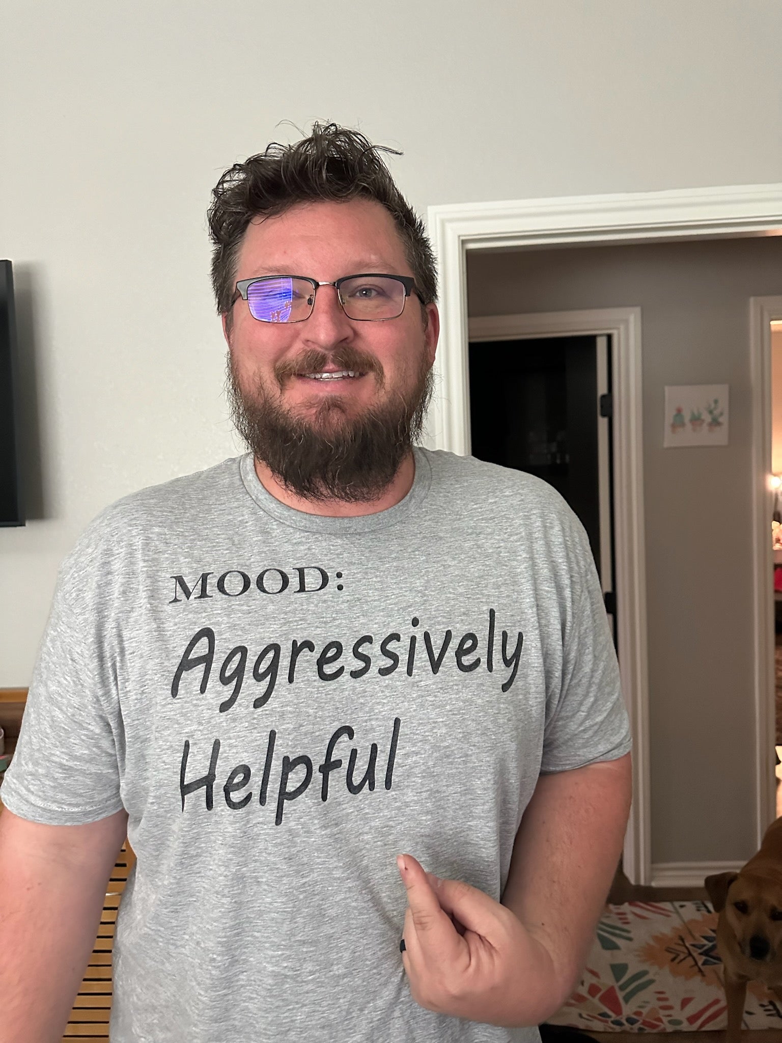Customer wearing Mood Gear