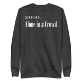 Alone in a Crowd in White - My Mood Gear