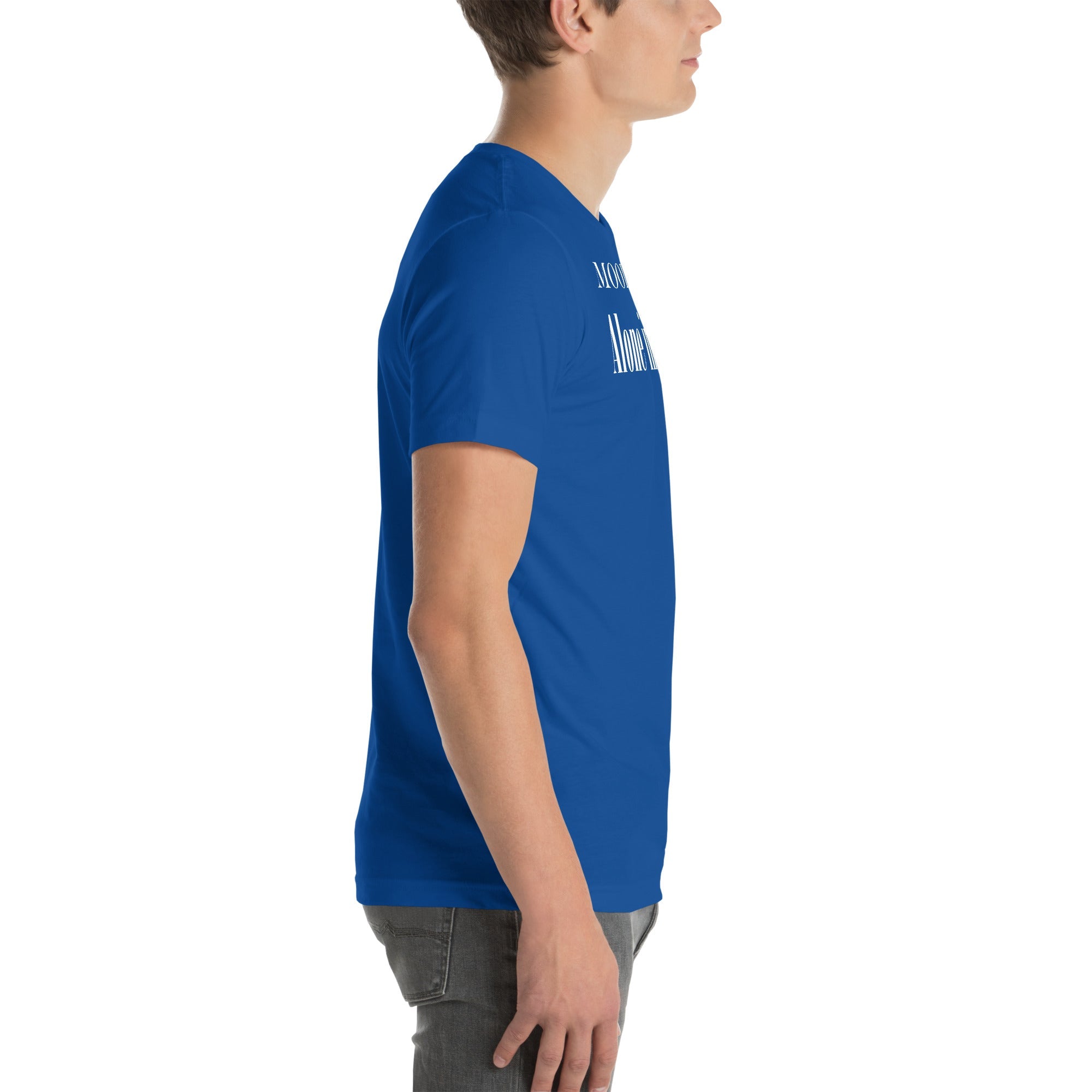 Alone in a Crowd in White - My Mood Gear