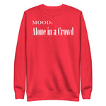 Alone in a Crowd in White - My Mood Gear