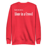 Alone in a Crowd in White - My Mood Gear