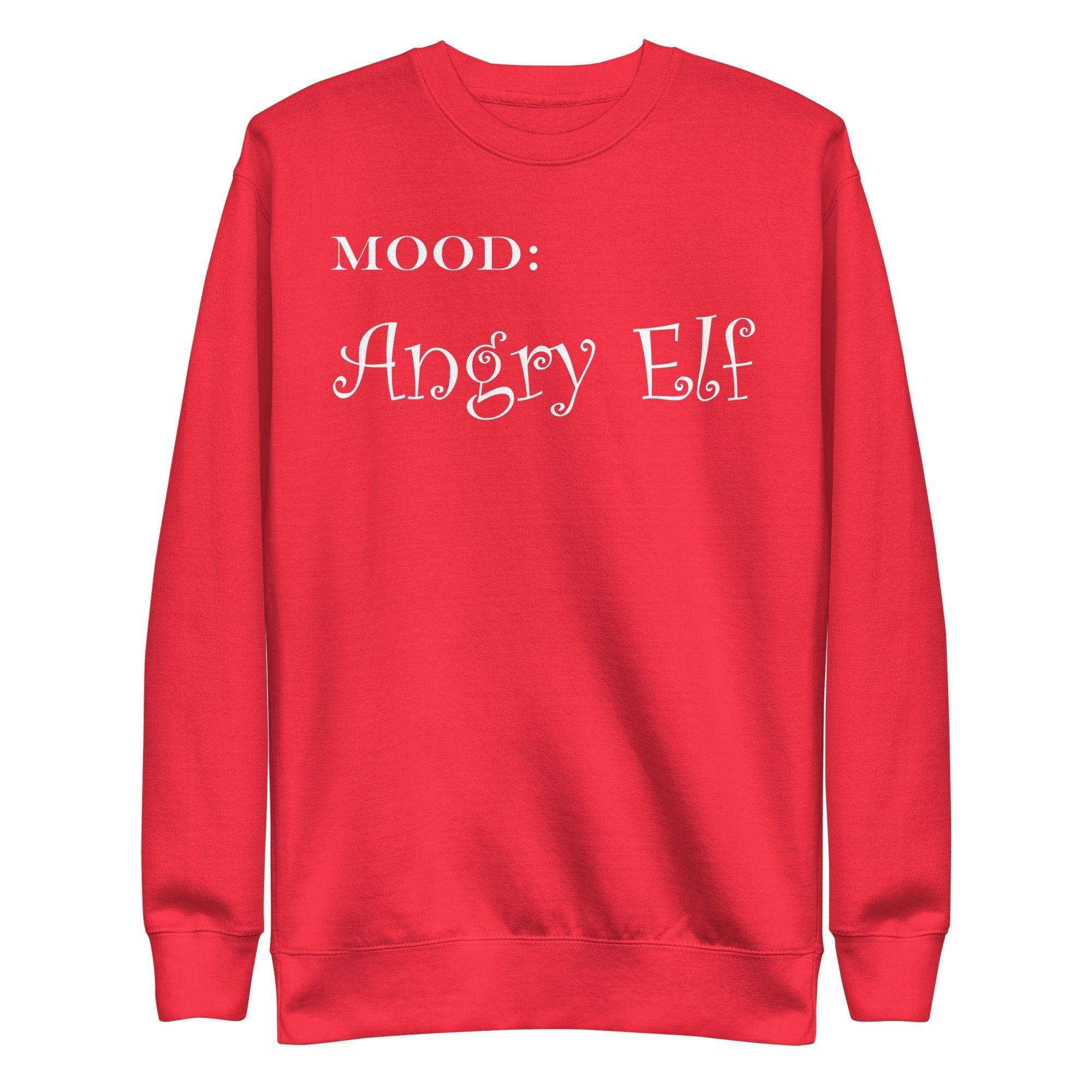 Angry Elf in White - My Mood Gear
