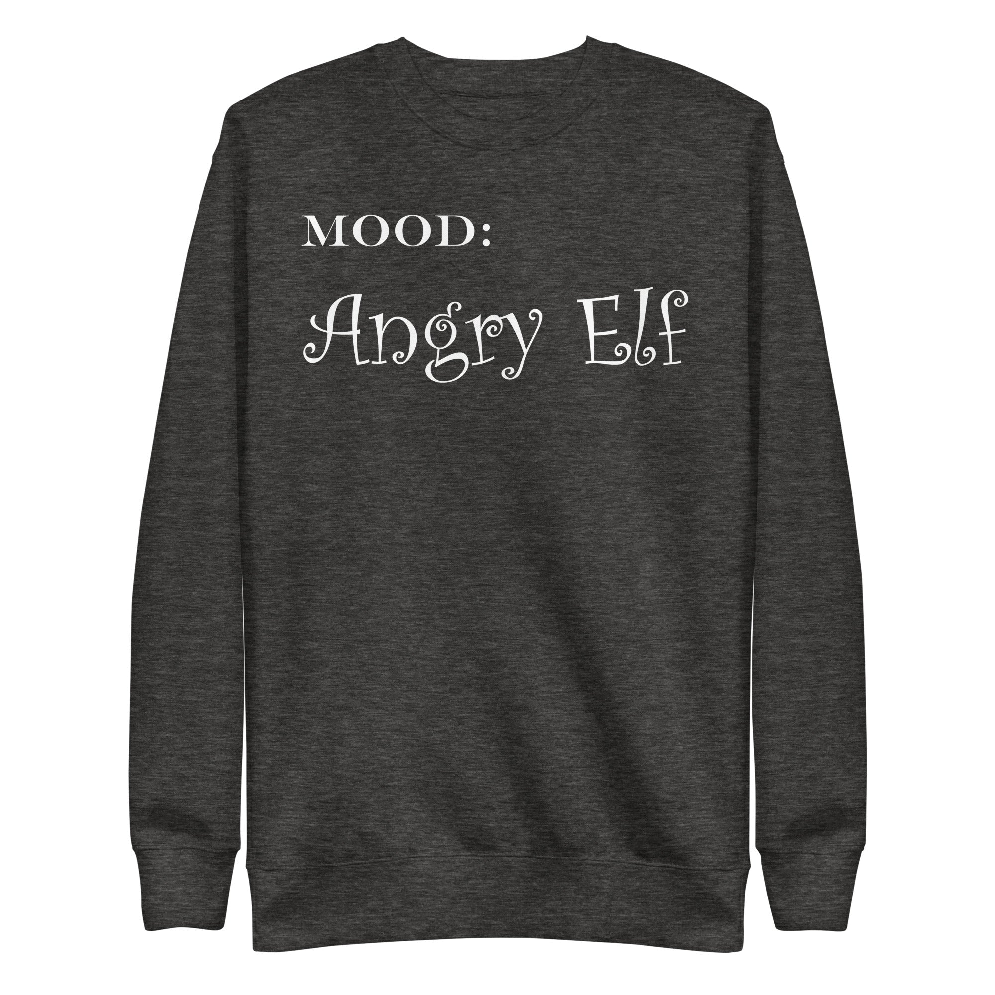 Angry Elf in White - My Mood Gear