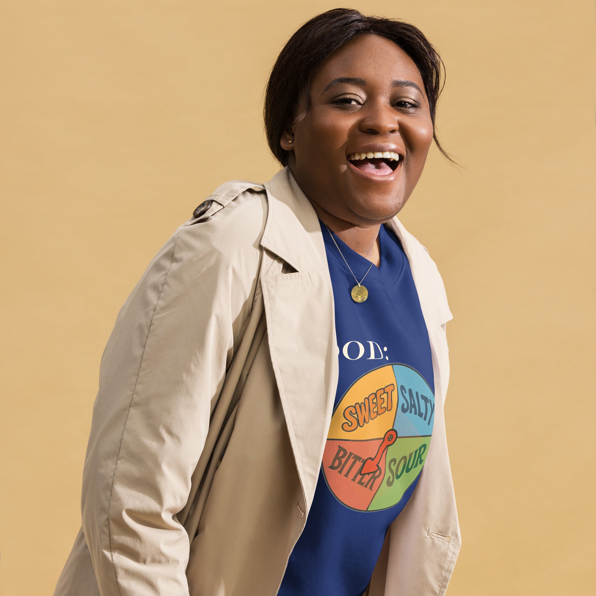 Bitter Spinner in White – For When the Only Sweet Thing About You is Your Coffee - My Mood Gear