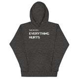 Everything Hurts in White - My Mood Gear