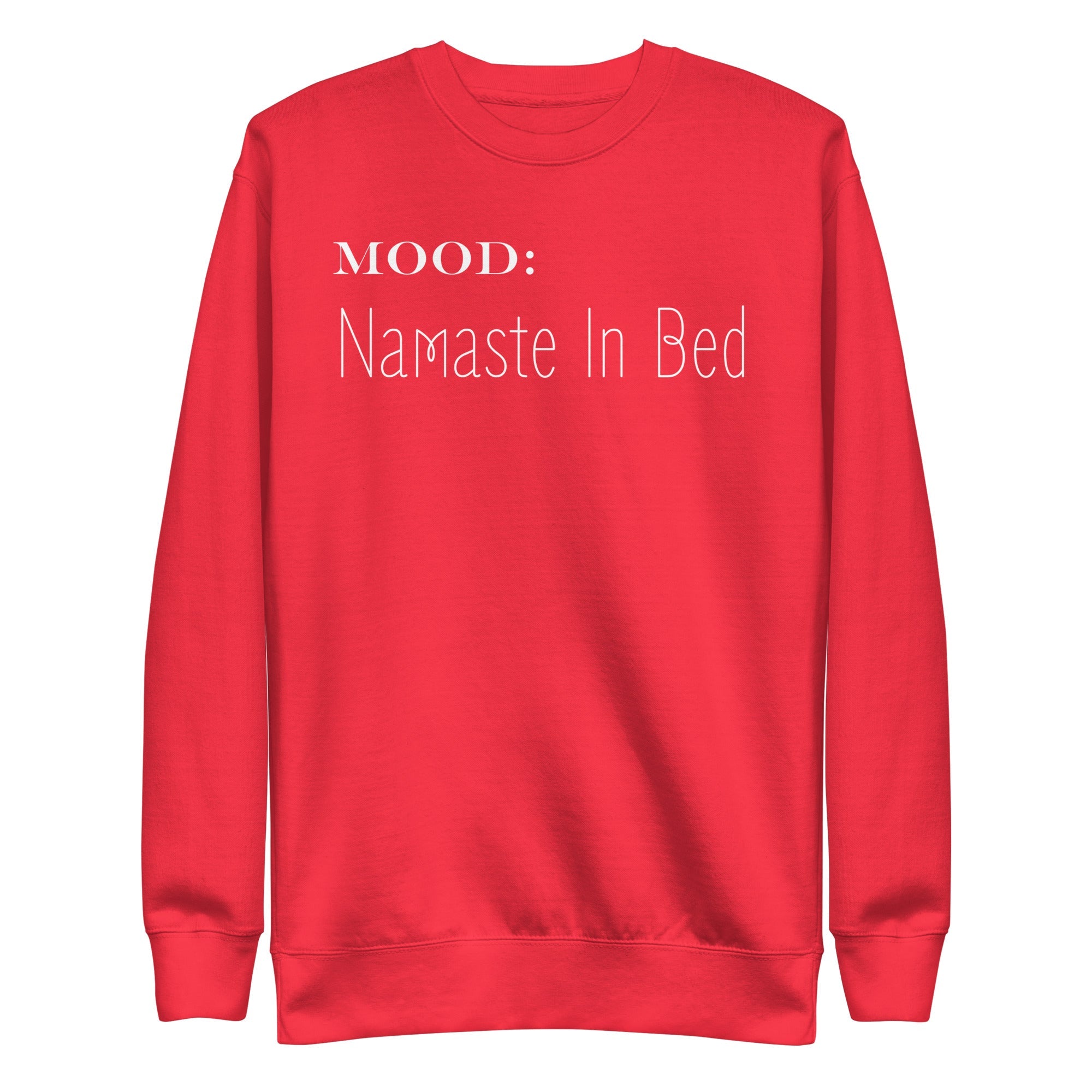 Namaste in Bed in White - My Mood Gear