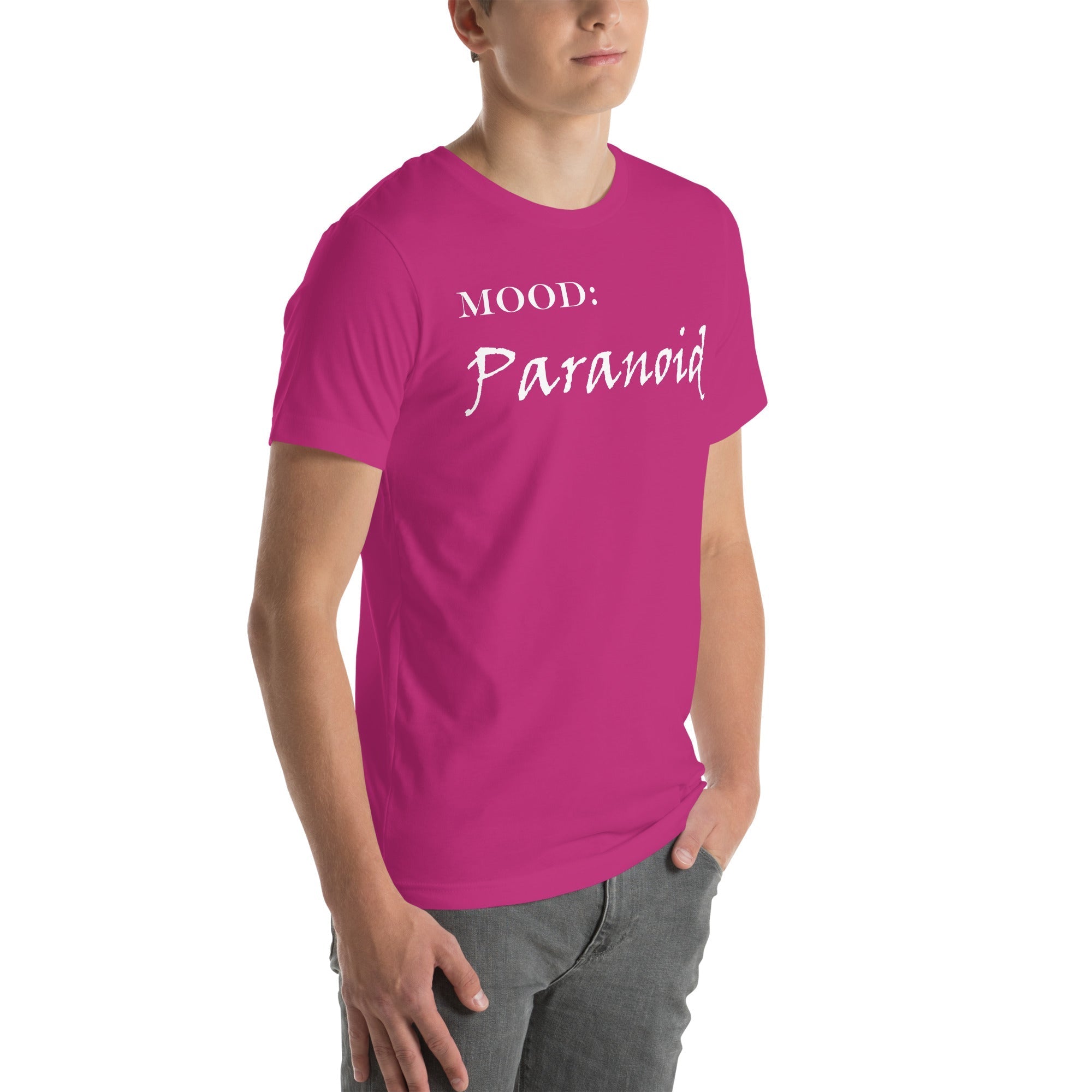 Paranoid in White - My Mood Gear