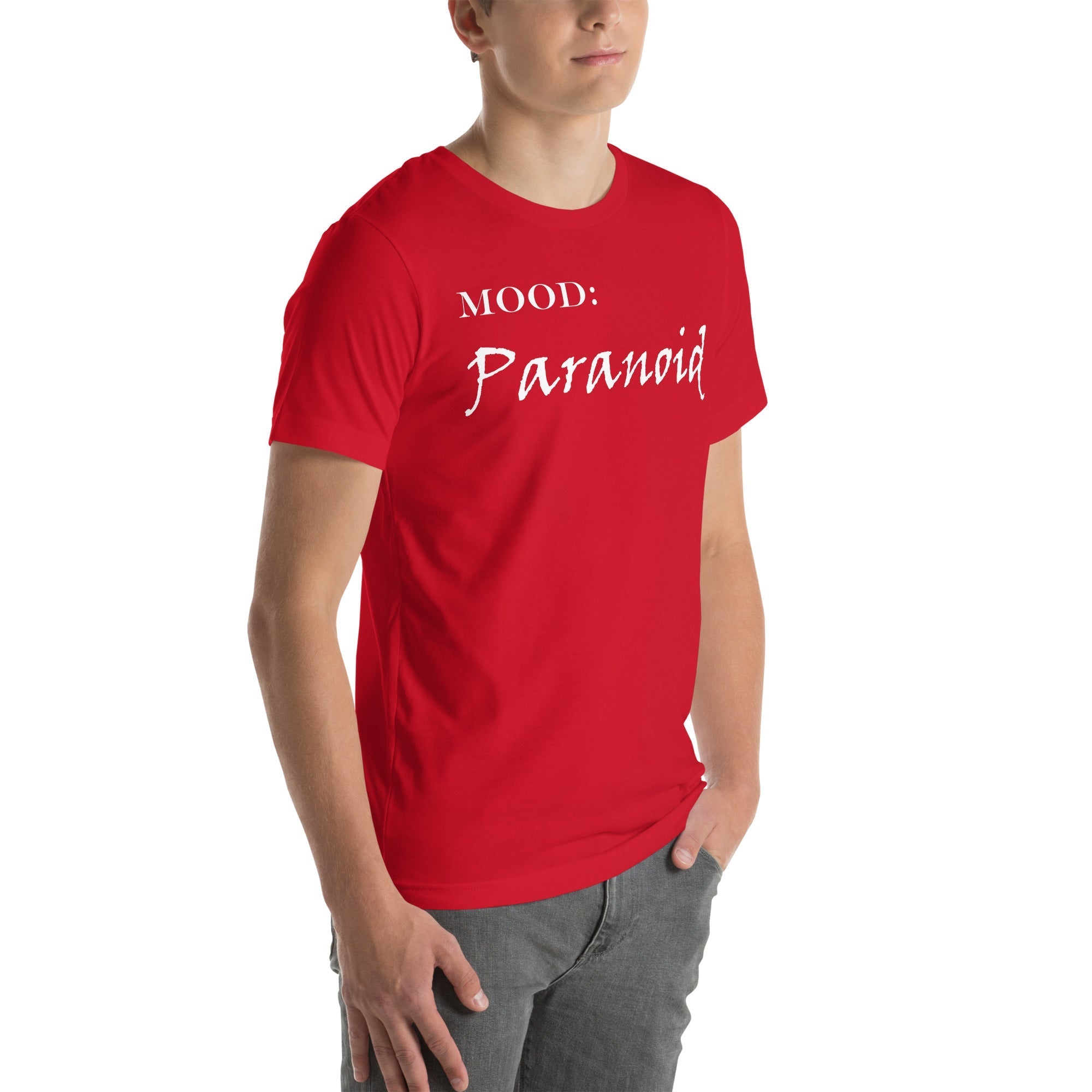 Paranoid in White - My Mood Gear