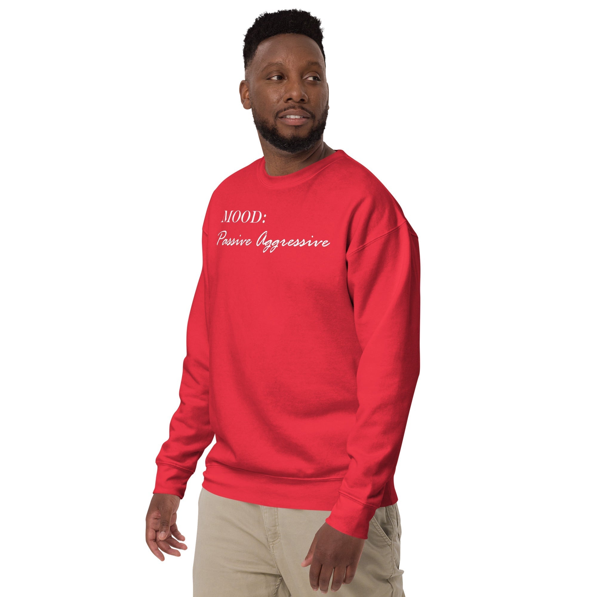 Passive Aggressive in White - My Mood Gear