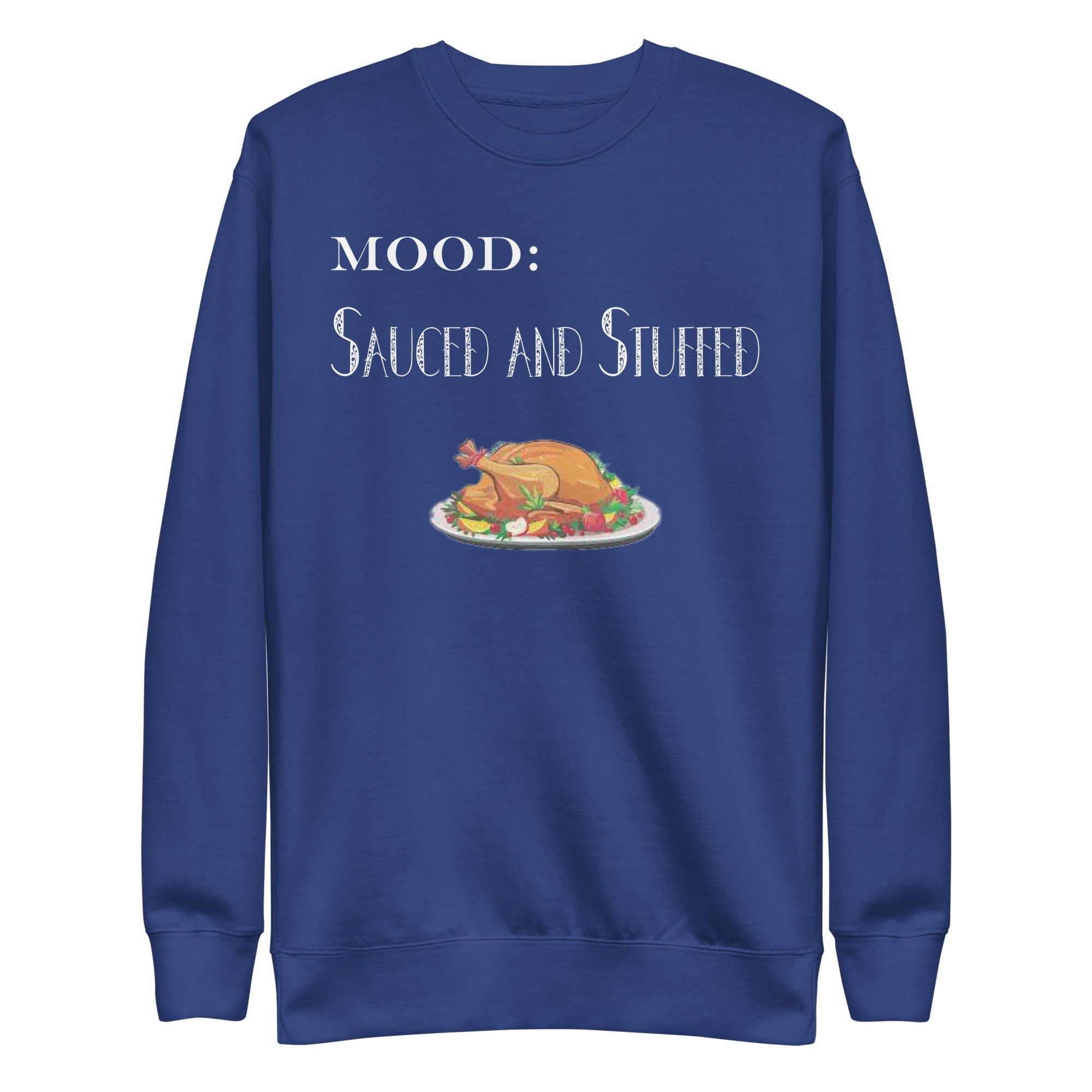 Sauced and Stuffed in White - My Mood Gear