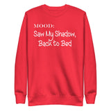 Saw My Shadow, Back to Bed in White - My Mood Gear