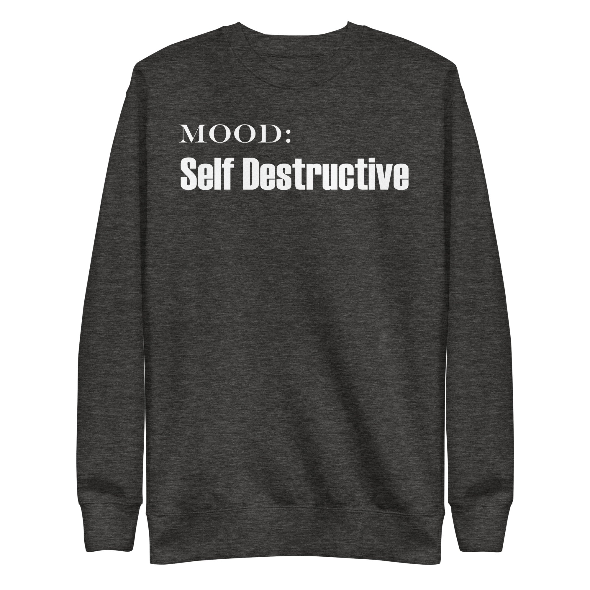 Self Destructive in White - My Mood Gear