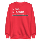 Status: Overthinking in White - My Mood Gear