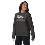 Status: Overthinking in White - My Mood Gear