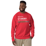 Status: Overthinking in White - My Mood Gear