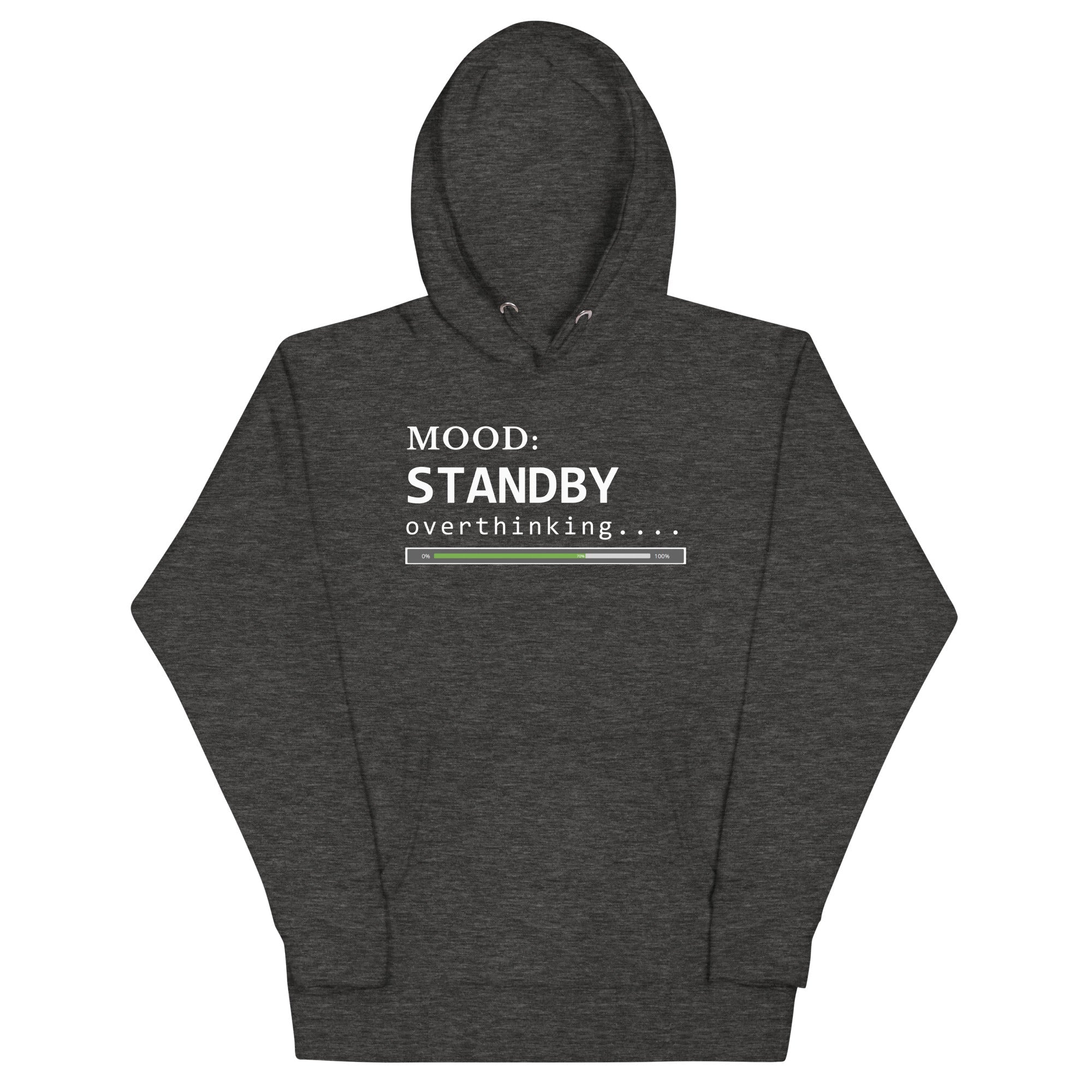 Status: Overthinking in White - My Mood Gear