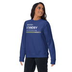 Status: Overthinking in White - My Mood Gear