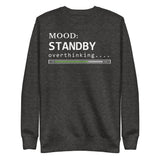 Status: Overthinking in White - My Mood Gear