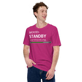 Status: Overthinking in White - My Mood Gear