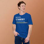 Status: Overthinking in White - My Mood Gear